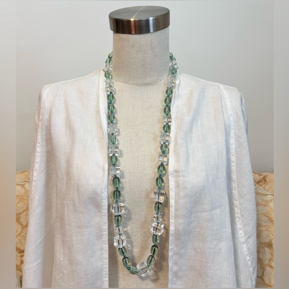 Vintage Talbots Lucite Necklace